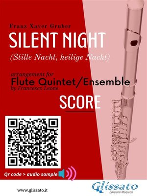 cover image of Flute Quintet score of "Silent Night" for Flute Quintet/Ensemble